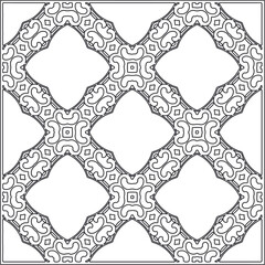 Repeating geometric tiles from striped elements.Modern geometric background with abstract shapes.Monochromatic Repeating Patterns.black and white striped pattern for design.