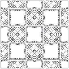 Repeating geometric tiles from striped elements.Modern geometric background with abstract shapes.Monochromatic Repeating Patterns.black and white striped pattern for design.