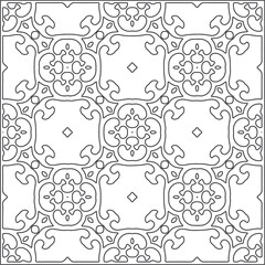 Repeating geometric tiles from striped elements.Modern geometric background with abstract shapes.Monochromatic Repeating Patterns.black and white striped pattern for design.