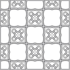 Repeating geometric tiles from striped elements.Modern geometric background with abstract shapes.Monochromatic Repeating Patterns.black and white striped pattern for design.