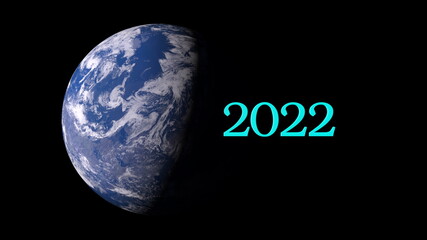 2022年号と地球