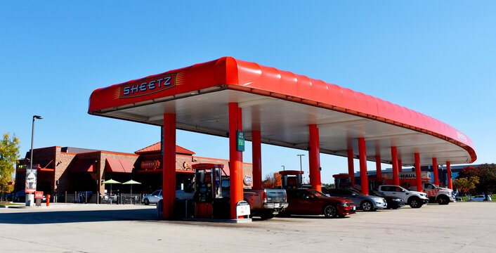 Sheetz Gas Station, Manassas, Virginia, USA