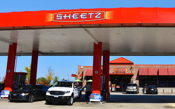 Sheetz Gas Station, Manassas, Virginia, USA