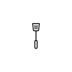 Spatula icon, Spatula sign, Cooking tool  vector