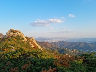 Fototapeta premium autumn in the mountains
