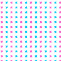 patrón con manchas celestes y rosadas 