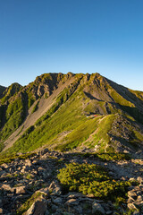 Obraz premium Trekking scenery Sothern alps Japan 