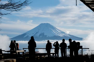 Afwasbaar Fotobehang Fuji Fuji from Mitutoge