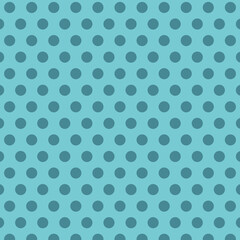 pretty cute polka dots seamless pattern retro stylish vintage light blue sea background concept for fashion print