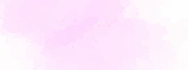 abstract soft pink watercolor background with space.  Texture painted wallpaper. Creative illustration with strokes of paint.