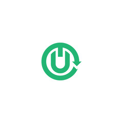 Letter U Refresh Logo