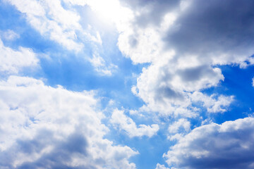 青空と雲の背景素材_p_02