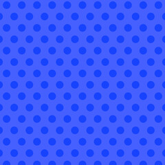 blue polka dots seamless pattern retro stylish vintage background concept for fashion print