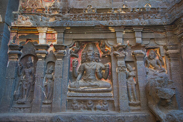 The Elora complex is unique in artistic creation and technological development. Ellora Caves, its...