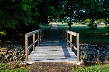 bridge in the park