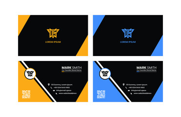 modern business card template