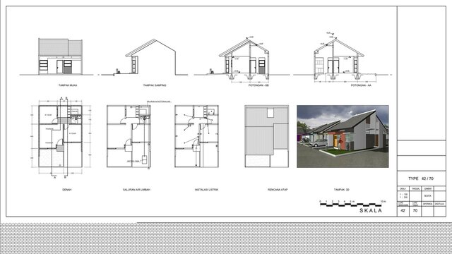 This image is very useful for those who want to build houses, real estate and clusters or for government projects to provide cheap houses