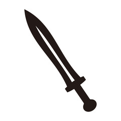 sword icon vector illustration sign