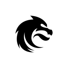 Dragon logo images illustration