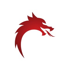 Dragon logo images illustration