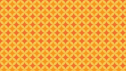 Circle and diamond abstract, Flower abstract