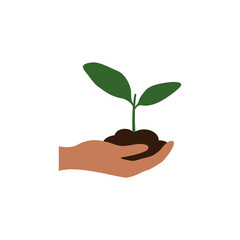 plant icon design template vector