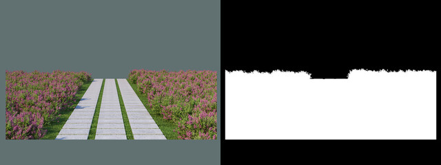 A wide variety of trees and shrubs  © jomphon