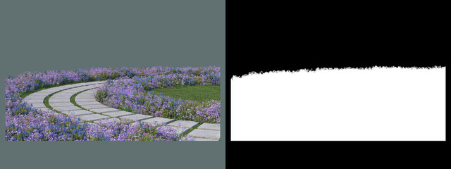A wide variety of trees and shrubs  © jomphon