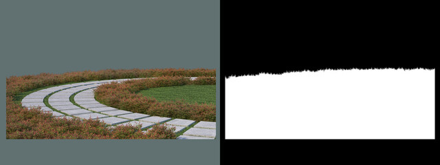 A wide variety of trees and shrubs  © jomphon
