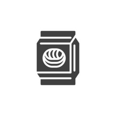 Wok box vector icon