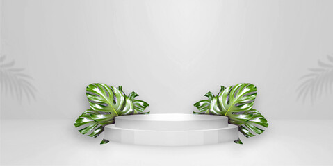 3D rendering abstract platform podium product presentation backdrop Pro Photo
