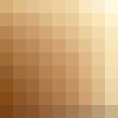 Abstract geometric pattern. Beige and brown squares background.