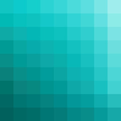 Abstract geometric pattern. Blue turquoise squares background. Vector illustration eps 10.