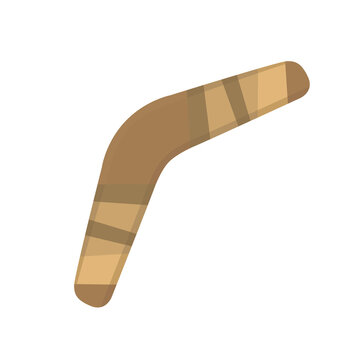 recommend clip art: Boomerang wooden symbol clipart sign isolated.