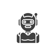 Robot vector icon