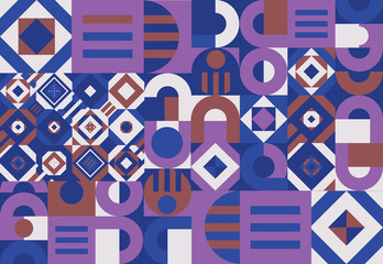 Seamless geometric pattern