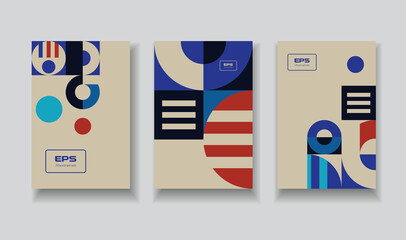 Abstract backgrounds for printing. Templates.