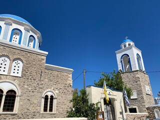 bell tower of the church, Greece, Kos island