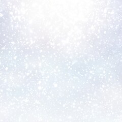 White snowfall blank pure soft background. Light blur winter texture.