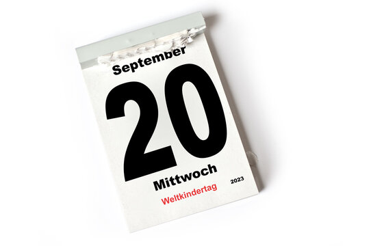 20  September 2023 Weltkindertag