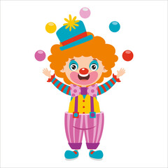 Cartoon Drawing Of A Clown