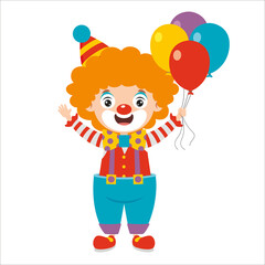Cartoon Drawing Of A Clown