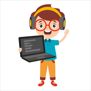 Cartoon Drawing Of A Programmer
