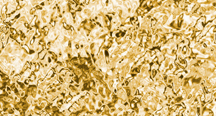gold background. yellow convex surface. gilded texture. creative bright canvas. molten platinum. molten platinum