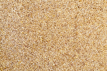 raw bulgur porridge that is not cooking