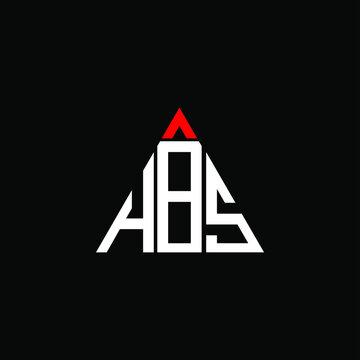 HBS letter logo creative design. HBS unique design
