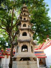 Stein Pagode Wat Pho Tempel