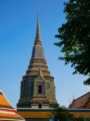 Stupa Wat Pho Tempel Bangkok