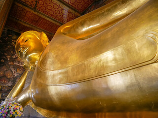 Der goldene liegende Buddha Bangkok (Wat Pho)
