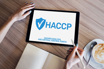 HACCP - Hazard Analysis and Critical Control Point. Standard and certification, quality control...